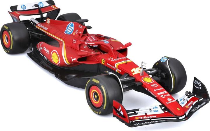 Actual product image Bburago Ferrari F1 SF-24 1/18 Leclerc 2024