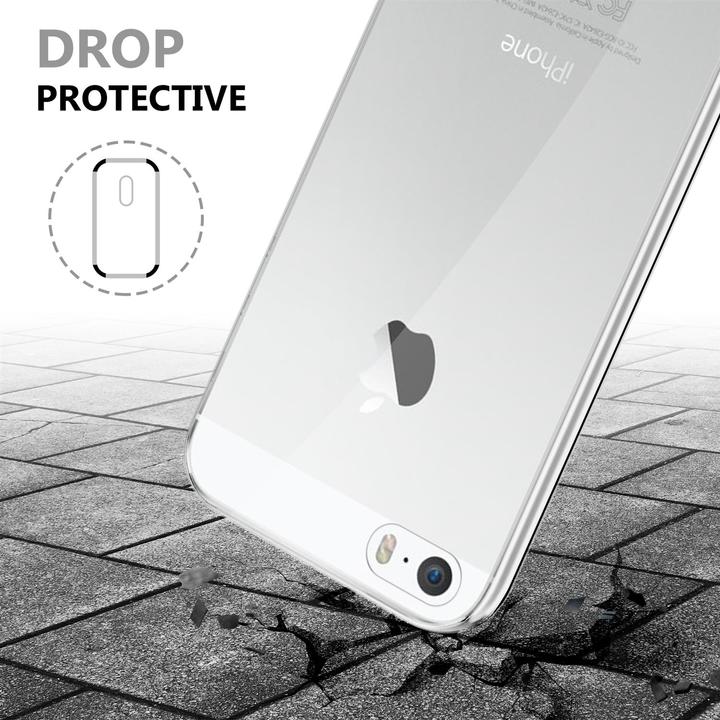 Productafbeelding Cadorabo TPU 360 graden hoesje (Apple iPhone 5)