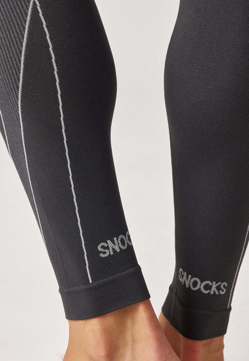 Image du produit Snocks Sous-vêtements thermiques pour hommes avec trou pour le pouce (L)