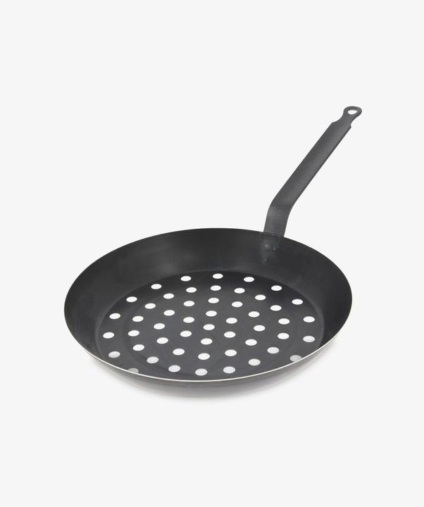 Actual product image de Buyer Chestnut pan (28 cm, Frying pan, Iron)