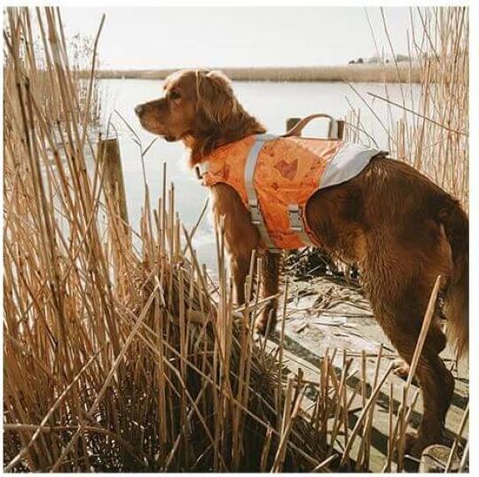 Produktbild Hurtta Life Savior ECO coral camo 0-5kg (XS, Hundeschwimmweste)