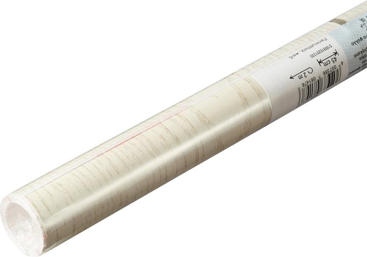 D-C-Fix Decoratiefolie zelfklevend parelmoer hout wit (45 x 200 cm)