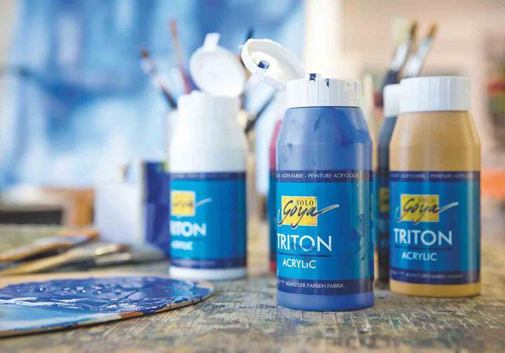 Actual product image Solo Goya Triton Acrylic (vermilion, 750 ml)