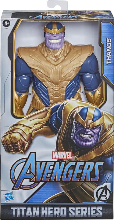 Actual product image Hasbro Avengers Titan Hero Series Blast Gear Deluxe Thanos