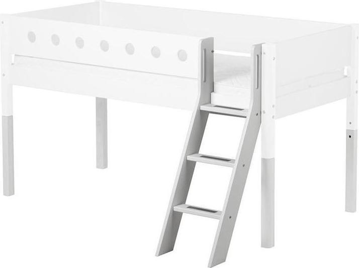 Actual product image Flexa Sloping ladder and post for half height bed