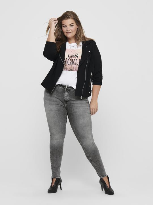 Immagine prodotto Only Curvy Carwilly Reg Ankle Raw Skinny Fit Jeans (W50/L32)