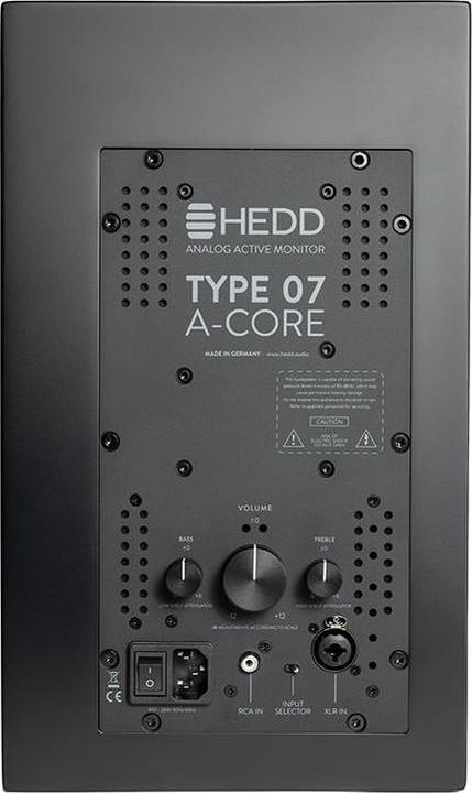 Image du produit Hedd TYPE 07 A-Core Black (Actif, 1 pièce)