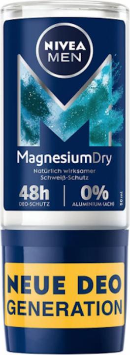 Actual product image Nivea Men Magnesium Dry (Roll-on, 50 ml)