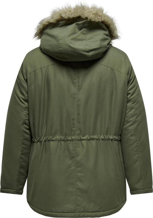 Produktbild Only Kapuze mit abnehmbarem Kunstfell-Rand Curve Parka Langer Parka (54)