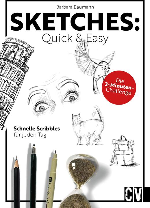 Actual product image Sketches: Quick & Easy (German, Barbara Baumann, 2024)