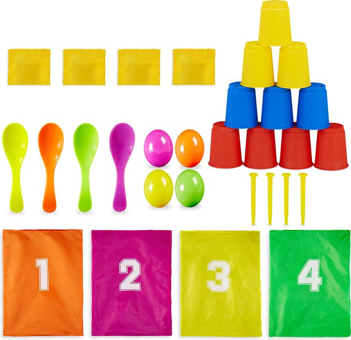 Productafbeelding Relaxdays Spelletjes (Zwitserduits, Duits, Engels, Italiaans, Frans)