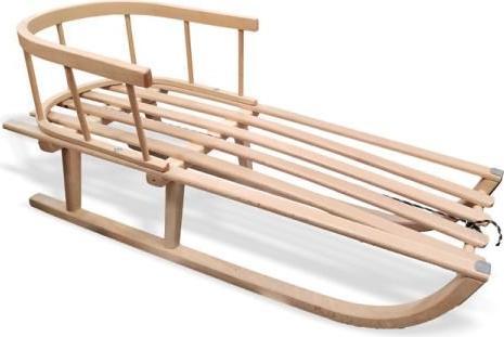 Actual product image Lean Toys Wooden sledge