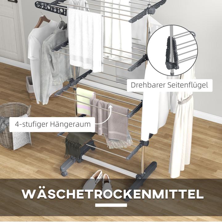 Produktbild Homcom Wäscheständer (1.42 m)