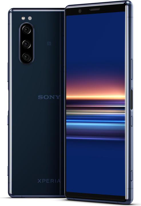 Produktbild Sony Xperia 5 (128 GB, Blue, 6.10", Hybrid Dual SIM, 12 Mpx, 4G)