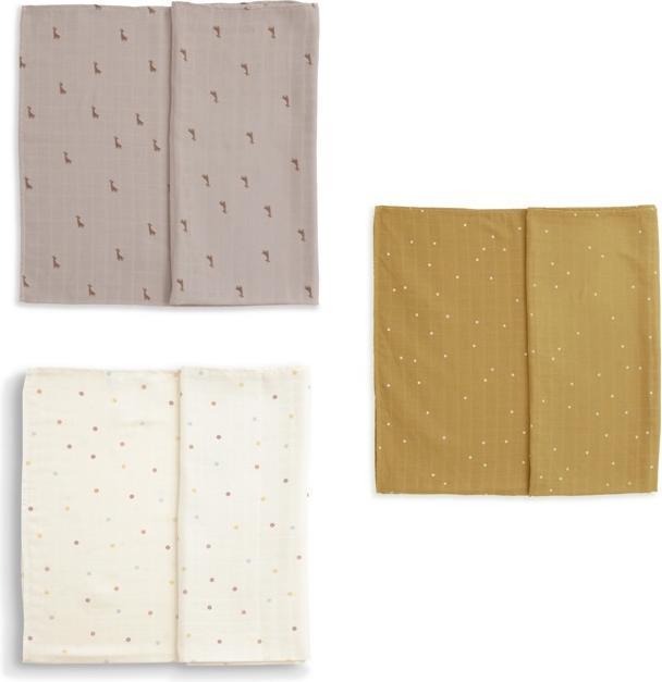 Produktbild Gloop! Musselin 100x100 cm 4er Pack (100 cm, 100 cm)