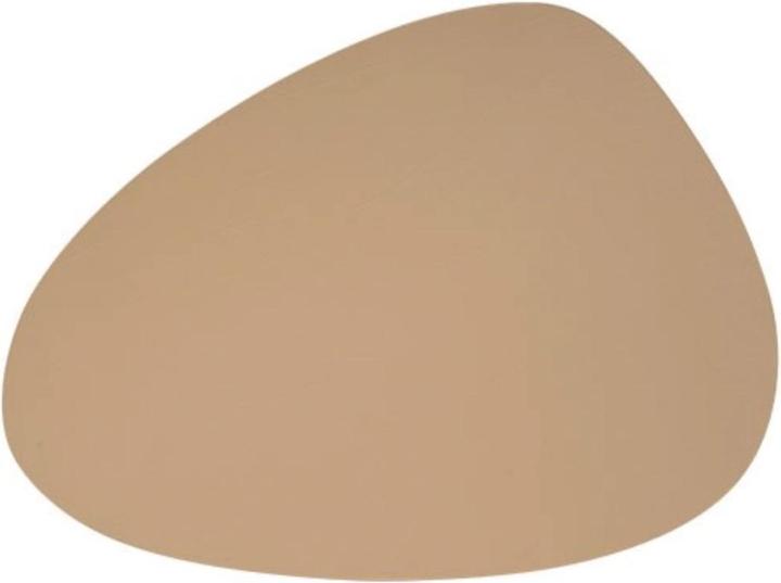Produktbild Cosy&Trendy Tischset beige, Leder, 41x30 cm, oval