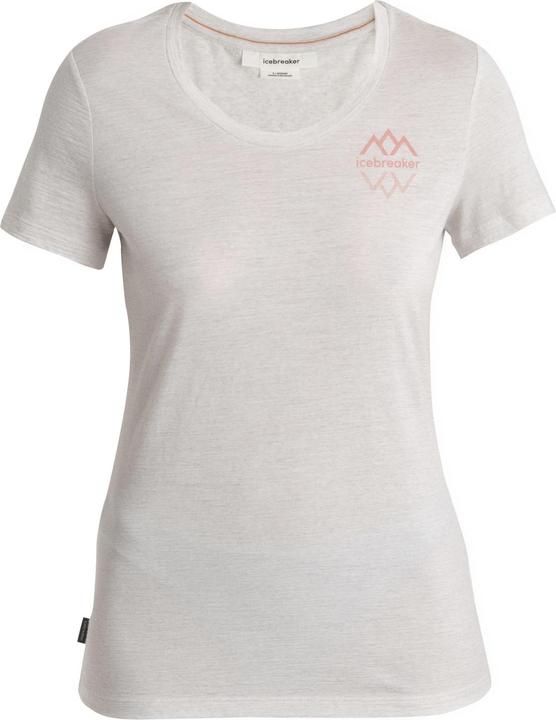 Actual product image Icebreaker Women Merino 150 Tech Lite III SS Scoop Tee Logo Reflections (L)