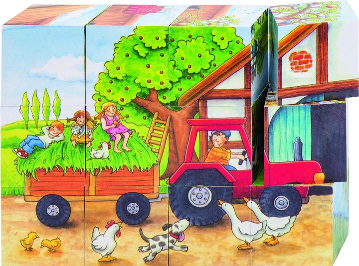 Produktbild Goki 57839 Block-Puzzle 12 Stück(e) (12 Teile)