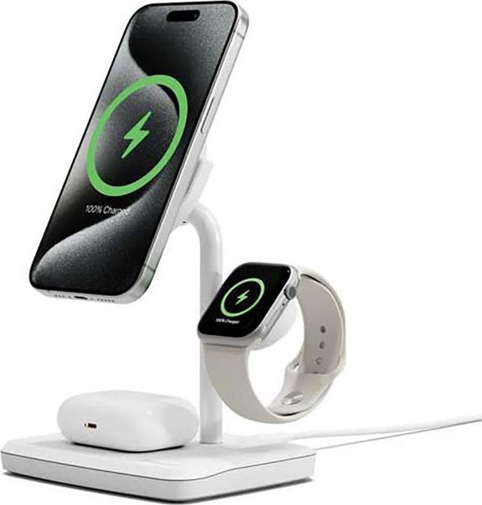 Image du produit Cygnett ChargeBase Chargeur magnétique sans fil Qi2 3 (15 W)