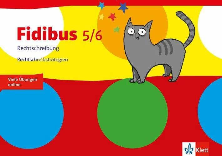 Immagine prodotto Fidibus 5/6. Arbeitsheft Rechtschreibung - Rechtschreibstrategien (Tedesco, 2017)