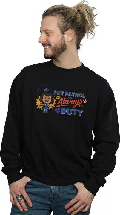 Actual product image Disney Mens Toy Story 4 Giggle McDimples Pet Patrol Sweatshirt (XXL)