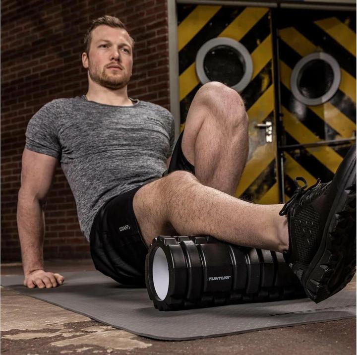 Produktbild Tunturi Yoga Schaumblock Massageroller 33 cm Schwarz