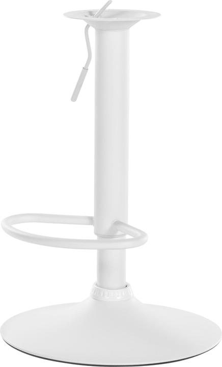 Image du produit CLP Piètement de rechange pour tabouret de bar 8 x 8 cm, blanc