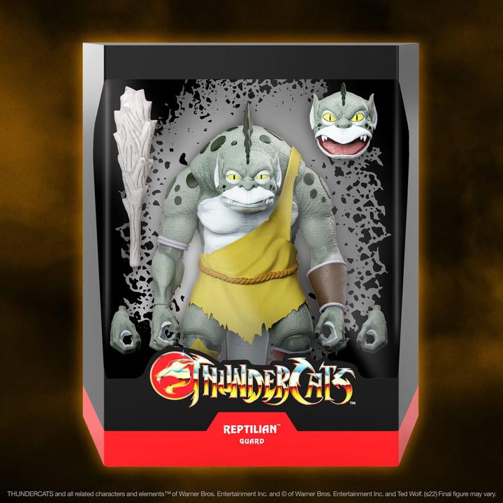 Actual product image Super7 Cosmocats Wave 8 figurine Ultimates Reptilian Guard 20 cm