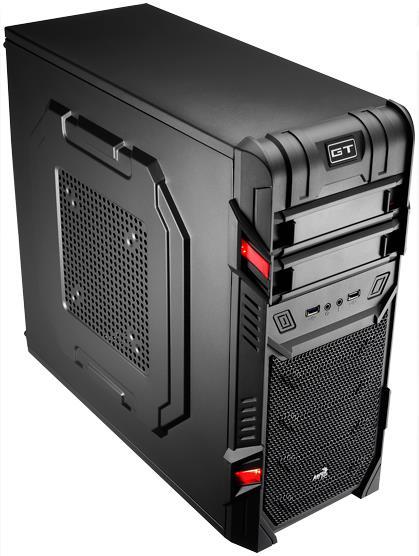 Actual product image AeroCool GT Black Edition (ATX, mATX)