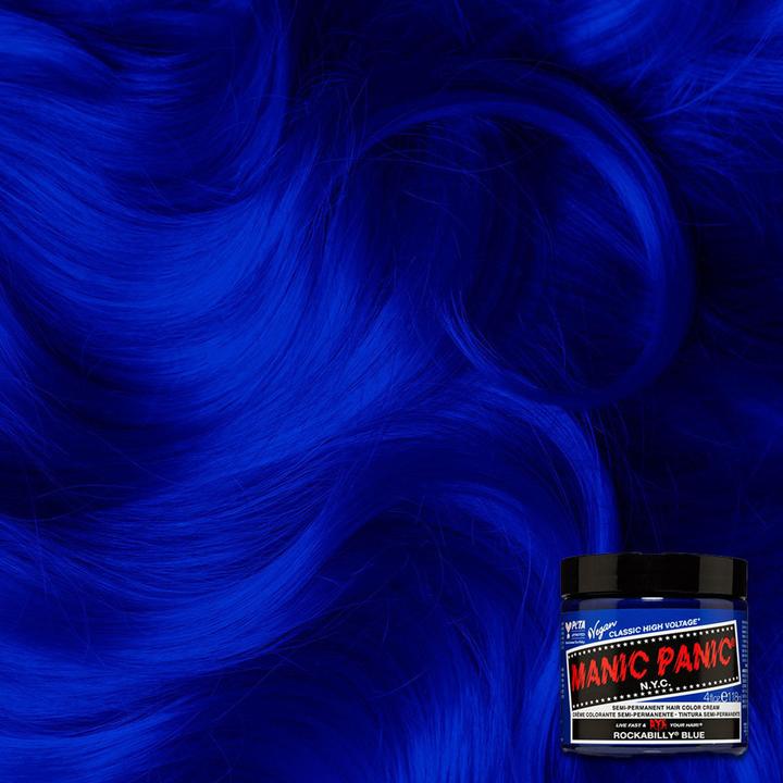 Produktbild Skybound Rockabilly Blue Classic Creme Vegan Cruelty Free Blue Semi Permanent Hair Dye 118ml (Rockabilly Blue)