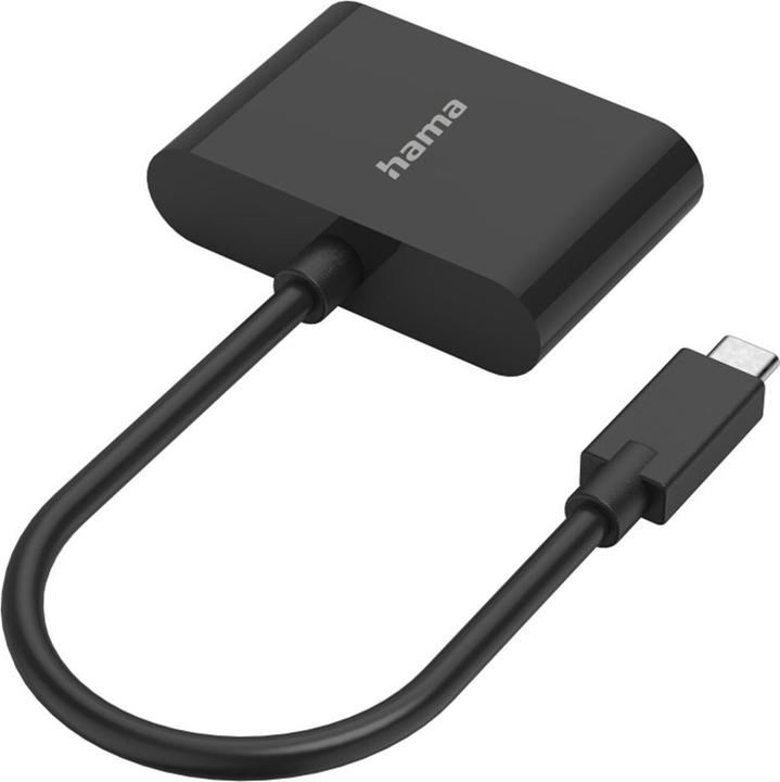 Image du produit Hama Convertisseur d'interface vidéo 2en1 (USB-C, HDMI, VGA, 9 cm)