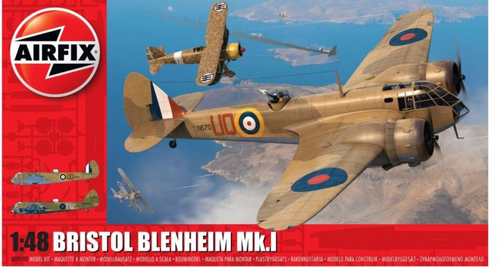 Image du produit Airfix Kit de construction Bristol Blenheim Mk.1 1:48