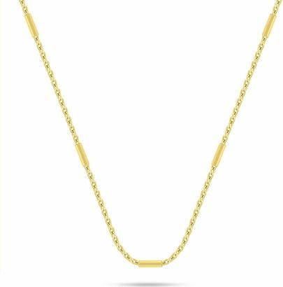Brilio Silver Delicate Gold-Plated Necklace For Women Ncl197y