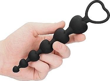 Actual product image Ouch! Anal Heart Beads