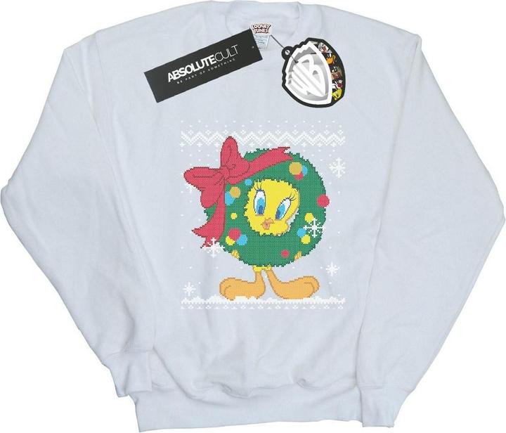 Produktbild Looney Tunes Tweety Pie Christmas Fair Isle Sweatshirt (XXL)