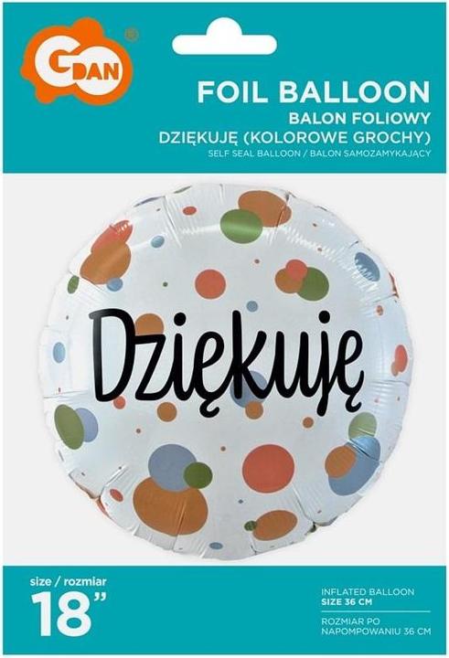 Produktbild GoDan Folienballon Danke