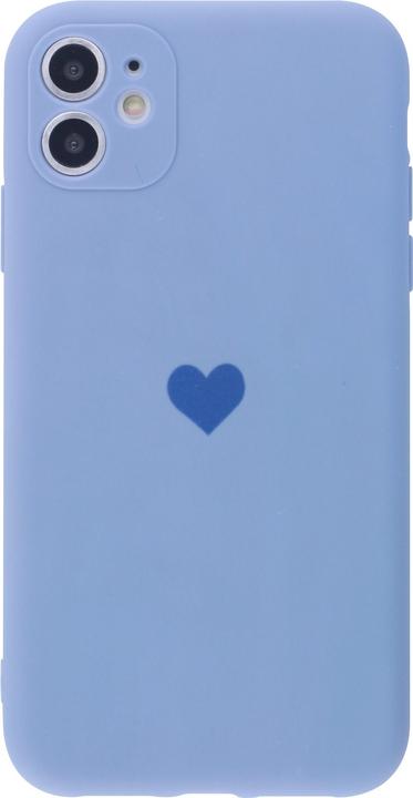 Image du produit PhoneLook Coque Silicone Mat Coeur Lavande (Apple iPhone 14 Pro)