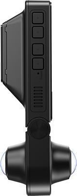 Immagine prodotto Navitel RS3 Duo Vista ampia Pano (Display integrato, Accumulatore di carica elettrica, Bluetooth, WiFi, Visione notturna, Ricevitore GPS, Microfono incorporato, 2K)