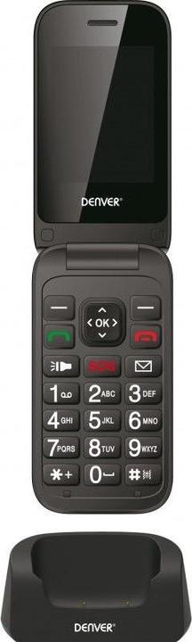 Actual product image Denver Phone BAS-24200M (Black) (2.40", 0.30 Mpx)