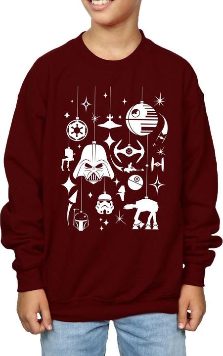 Image du produit Star Wars - Sweat CHRISTMAS DECORATIONS - Garçon (128)