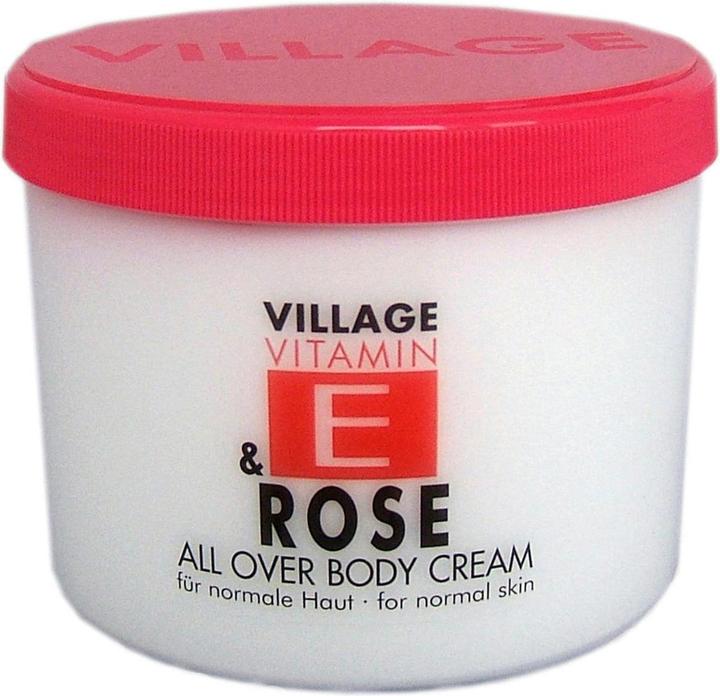 Actual product image Village Vitamin E Bodycream Rose (Body cream, 500 ml)