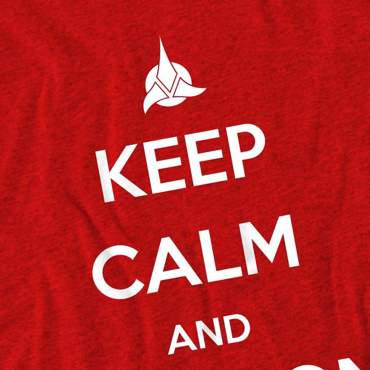Produktbild Calm Klingon TShirt (M)