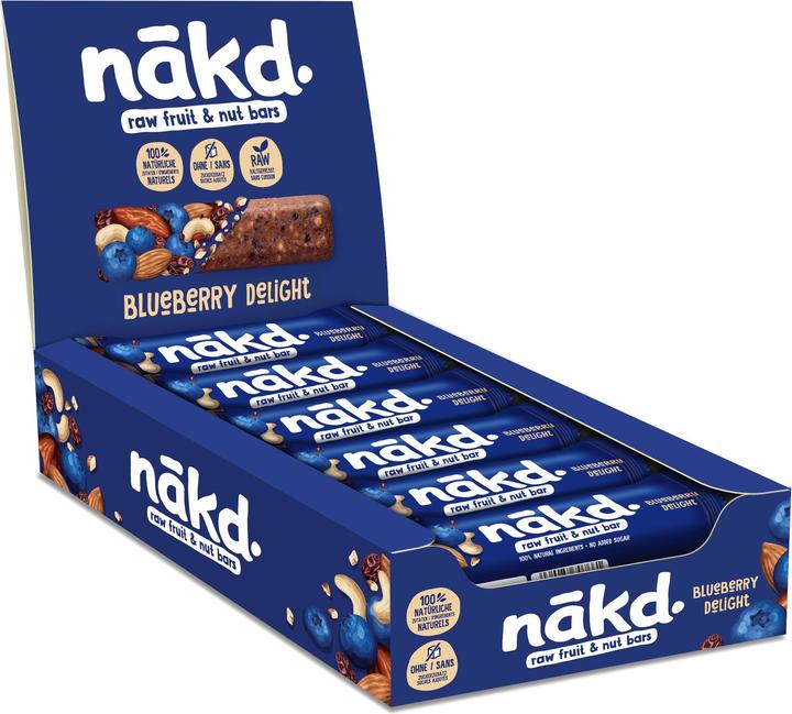 Nakd Blueberry Muffin (18 Stk., 630 g)