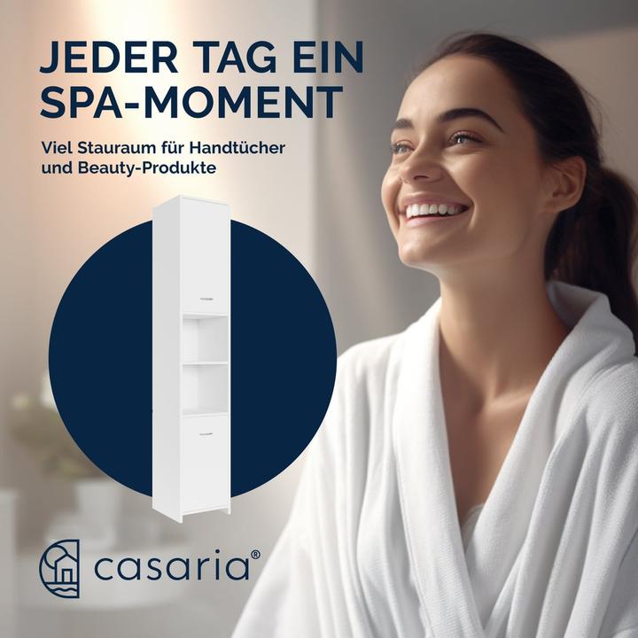 Immagine prodotto Casaria Mobiletto del bagno (30 x 30 x 180 cm)