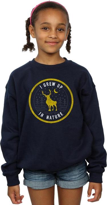 Disney Frozen 2 Sven I Grew Up In Nature Sweatshirt Mädchen