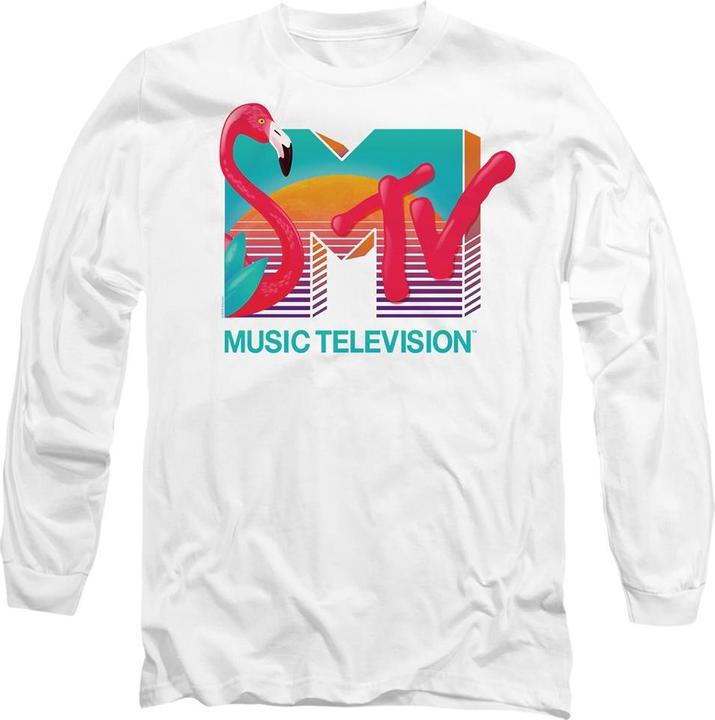 Immagine prodotto MTV Vibrant Maglietta Tramonto del Fenicottero Adulto Unisex (S)