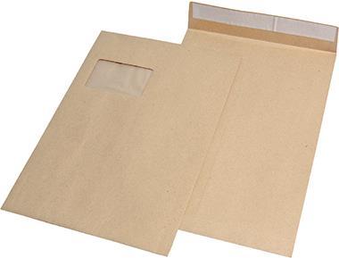 Image du produit Eurokuvert Pochettes à soufflets, adhésives, DIN C4 (100 x)