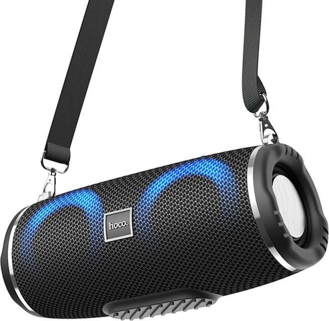 Actual product image Hoco - Wireless Speaker Sports (HC12) - Bluetooth 5.0, Shoulder Strap, 10W - Black