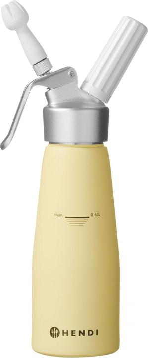 Hendi Cream dispenser 0.5L pastel yellow (0.50 l)