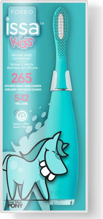 Actual product image Foreo Sonic toothbrush ISSA Kids True Blue Pony (Sonic toothbrush)